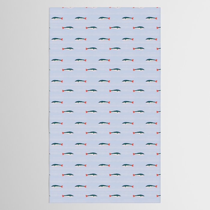 Sardines In The Sea Pattern Tablecloth Gallery Image 2