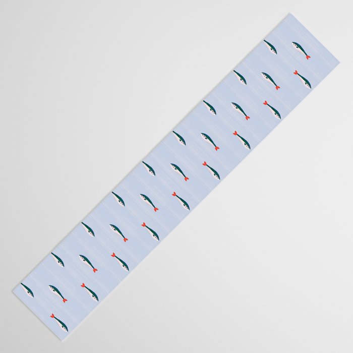 Sardines In The Sea Pattern Table Runner Gallery Image 3