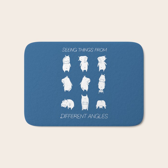 Seeing things from different angles Bath Mat Gallery Image 1