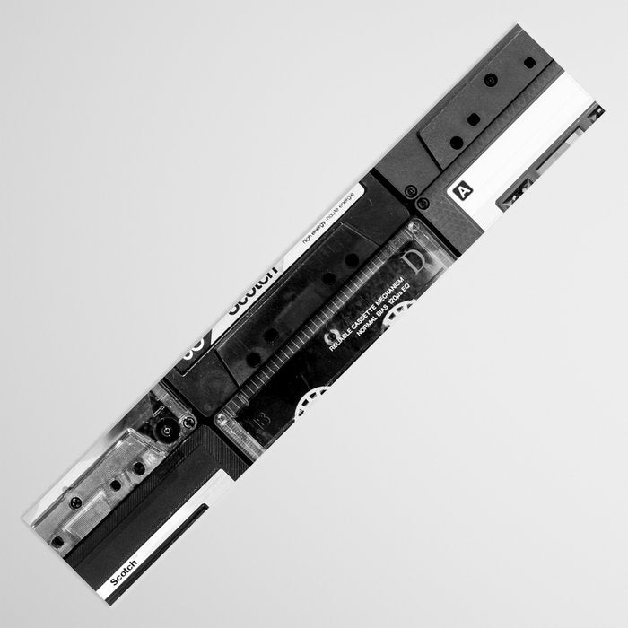 Something Nostalgic - black and white #decor #society6 #buyart Table Runner Gallery Image 3