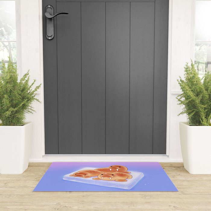 Walrus bun Welcome Mat Gallery Image 3