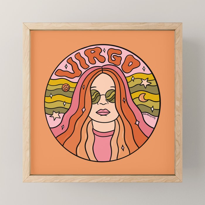 2020 Virgo Mini Art Print Gallery Image 1