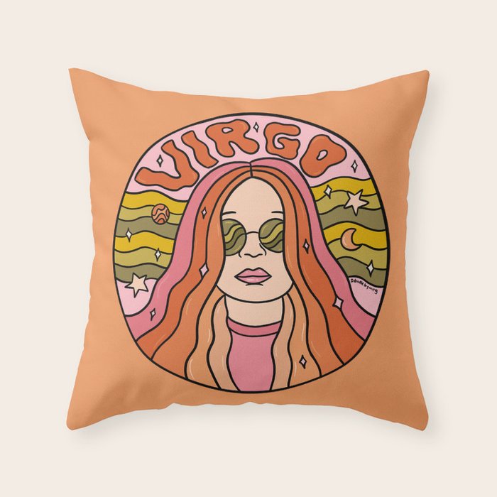 2020 Virgo Throw Pillow Gallery Image 6