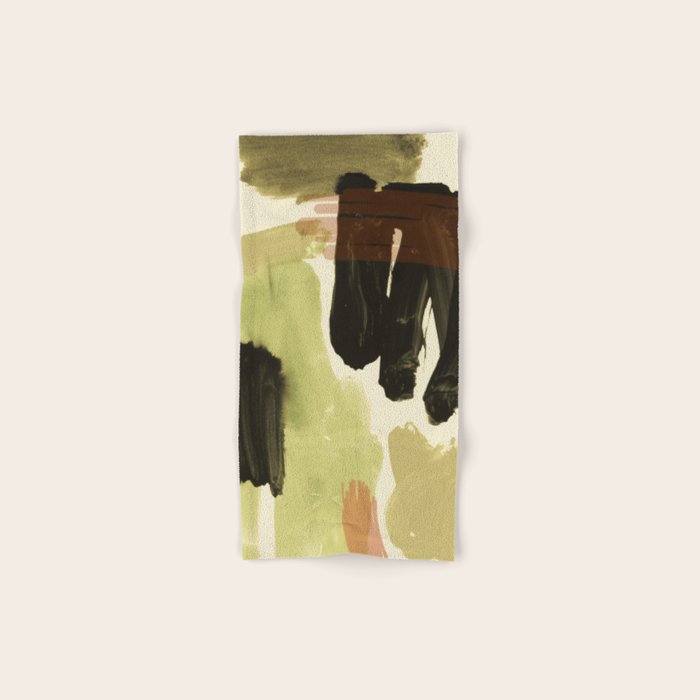 minimalist painting 08 Bath Towel Gallery Image 1