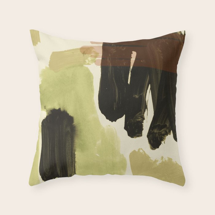 minimalist painting 08 Throw Pillow Gallery Image 6