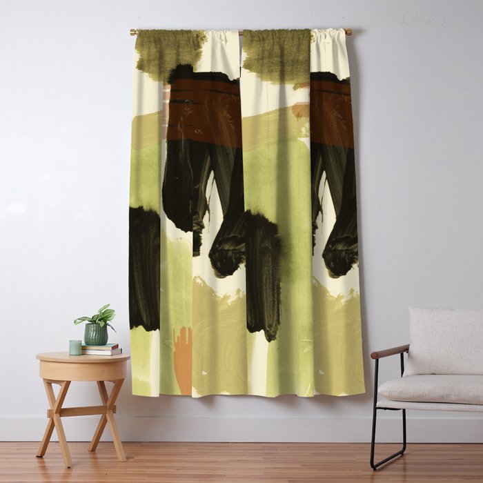 minimalist painting 08 Window Curtain Gallery Image 1