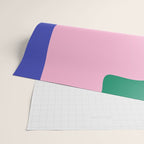Abstract Modern Colorblock Wrapping Paper Gallery Image 2