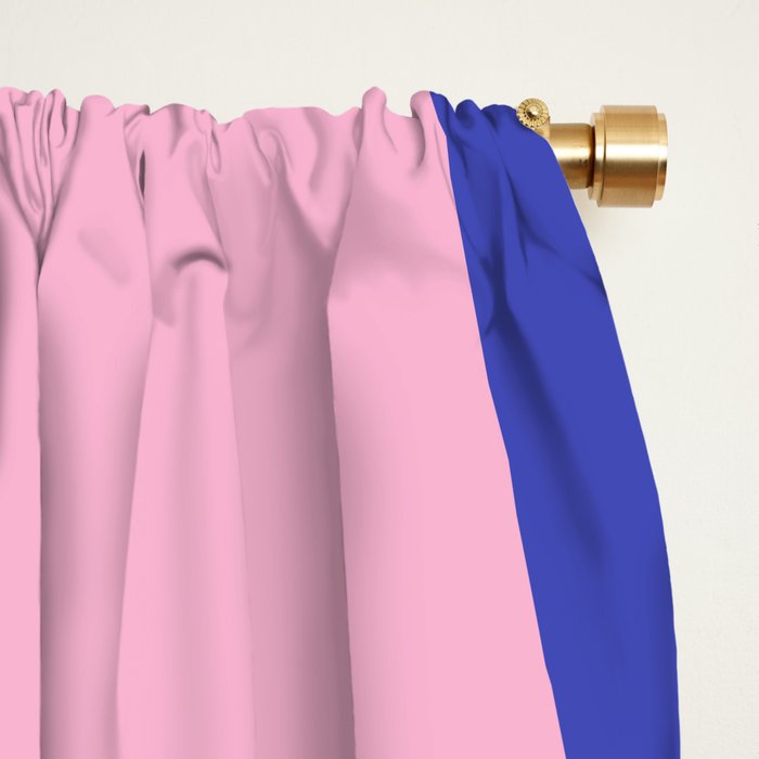 Abstract Modern Colorblock Window Curtain Gallery Image 2