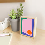 Abstract Modern Colorblock Mini Art Print Gallery Image 2