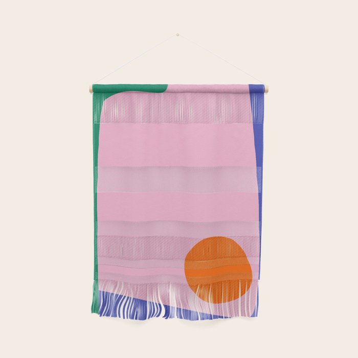 Abstract Modern Colorblock Wall Hanging Gallery Image 1