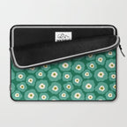 Green Flower Laptop Sleeve Gallery Image 2