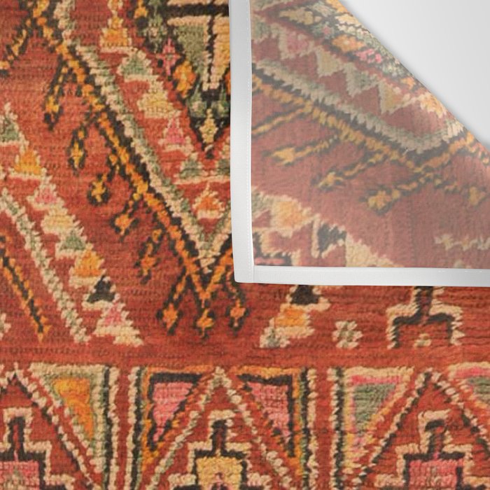 Traditional Vintage Heritage Moroccan Carpet  Wall Tapestry Gallery Image 3