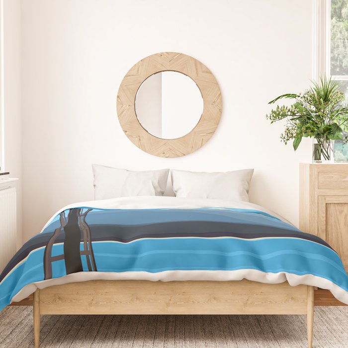 Blue Pearl Duvet Cover Gallery Image 3