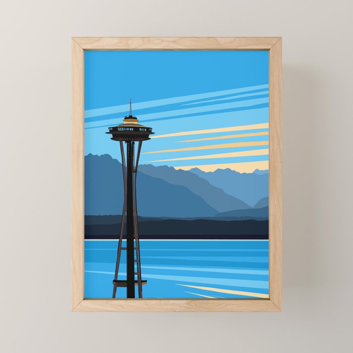 Blue Pearl Mini Art Print Gallery Image 1