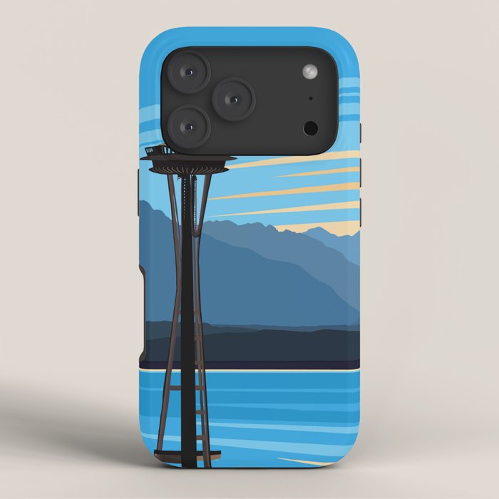 Blue Pearl iPhone Case Gallery Image 3