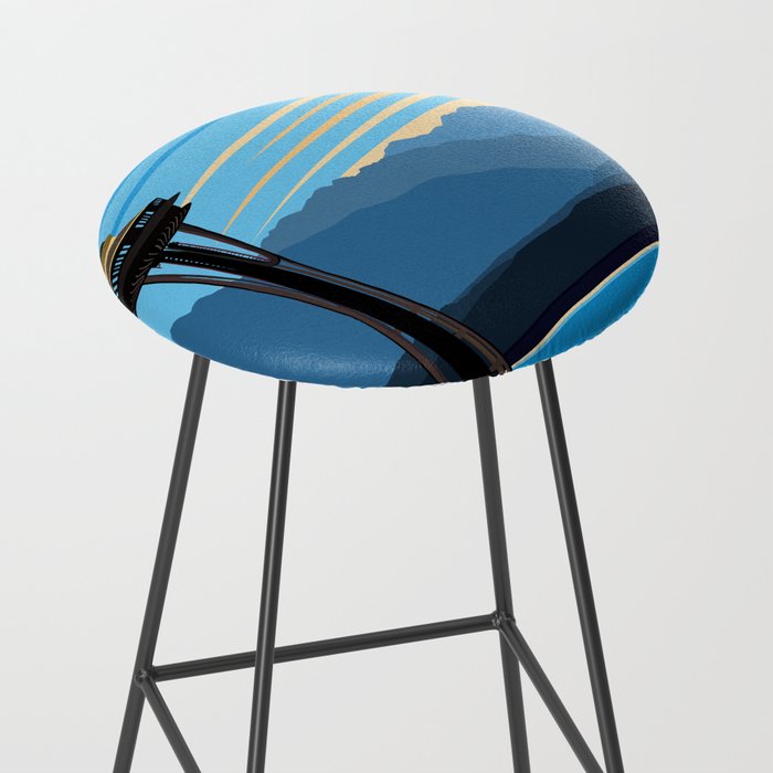 Blue Pearl Stool Gallery Image 2