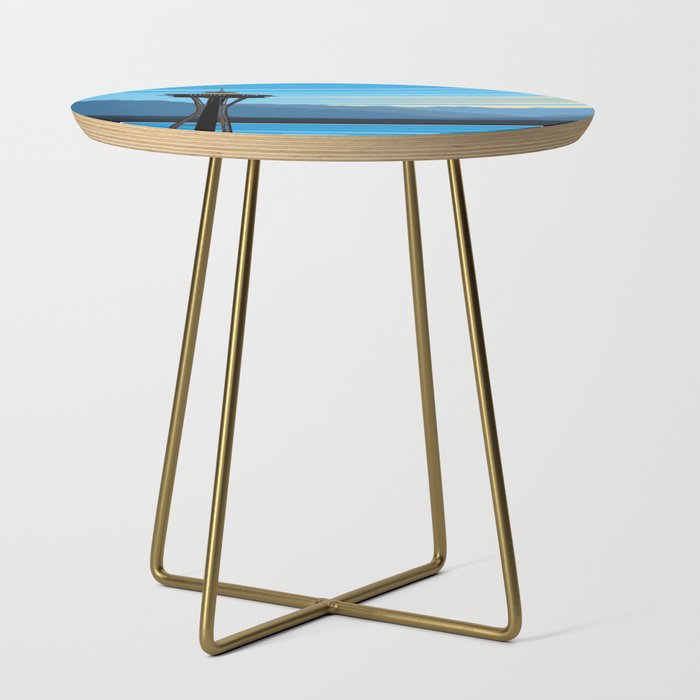 Blue Pearl Side Table Gallery Image 1