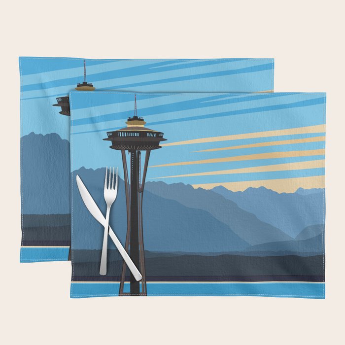 Blue Pearl Placemat Gallery Image 1