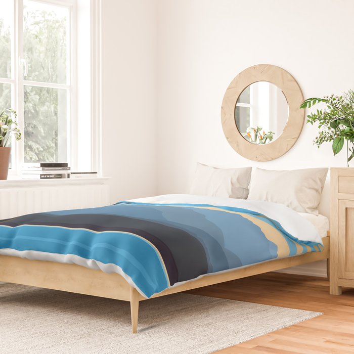 Blue Pearl Duvet Cover Gallery Image 2