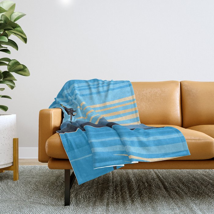 Blue Pearl Throw Blanket Gallery Image 1