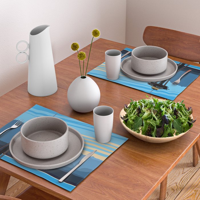 Blue Pearl Placemat Gallery Image 2
