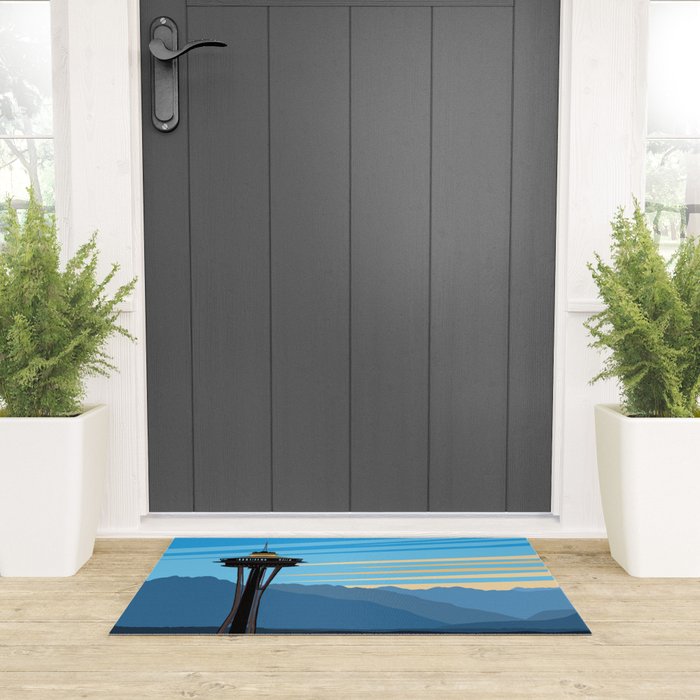 Blue Pearl Welcome Mat Gallery Image 3