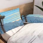Blue Pearl Pillow Sham Gallery Image 2