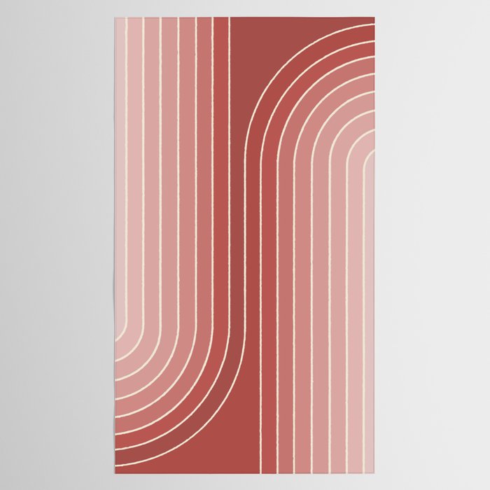 Gradient Curvature VI Tablecloth Gallery Image 2