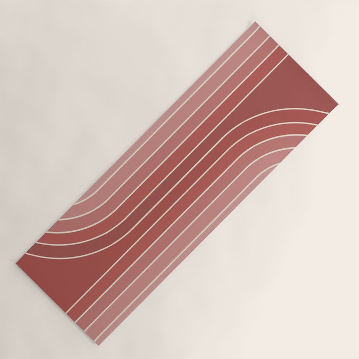 Gradient Curvature VI Yoga Mat Gallery Image 1