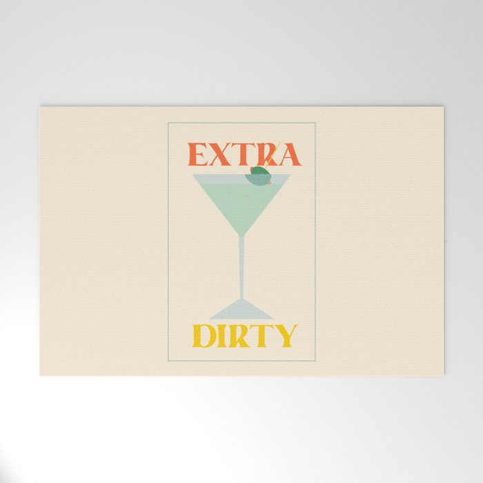 Extra Dirty Martini Welcome Mat Gallery Image 1