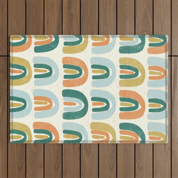 Abstract No.7 Outdoor Rug Gallery Image 1