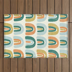 Abstract No.7 Outdoor Rug Gallery Image 1