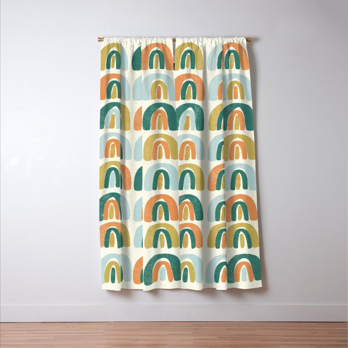 Abstract No.7 Window Curtain Gallery Image 3