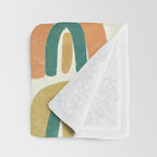 Abstract No.7 Throw Blanket Gallery Image 3