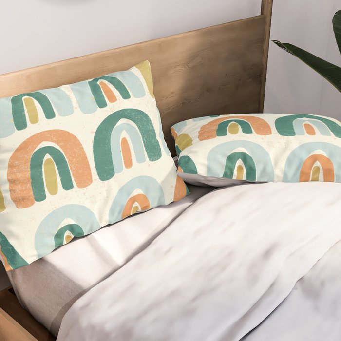 Abstract No.7 Pillow Sham Gallery Image 2