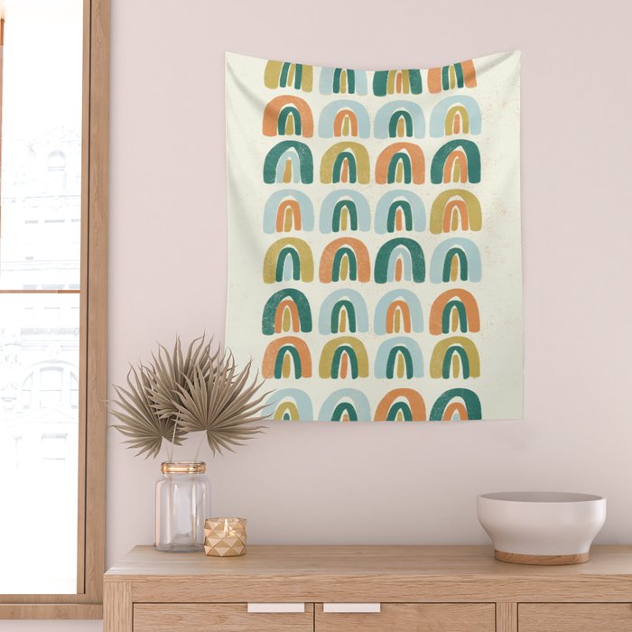 Abstract No.7 Wall Tapestry Gallery Image 2