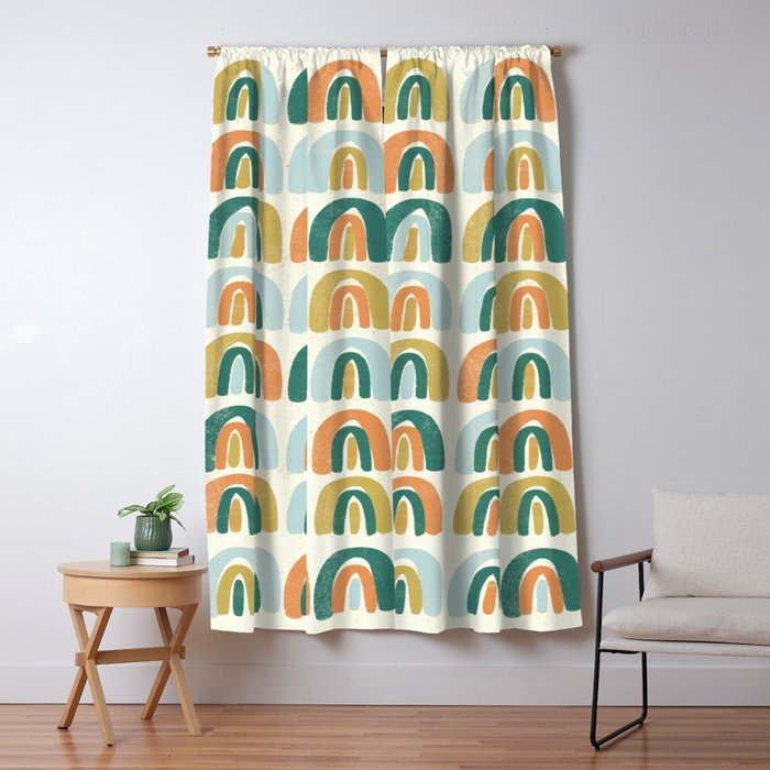 Abstract No.7 Window Curtain Gallery Image 1