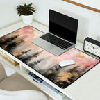 Rocky Mountain High Pastel Oil Painting Desk Mat Gallery Image 2