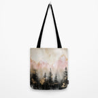 Rocky Mountain High Pastel Oil Painting Tote Bag Gallery Image 2