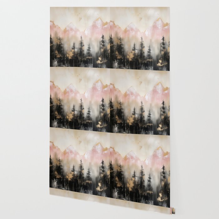 Rocky Mountain High Pastel Oil Painting Wallpaper Gallery Image 2