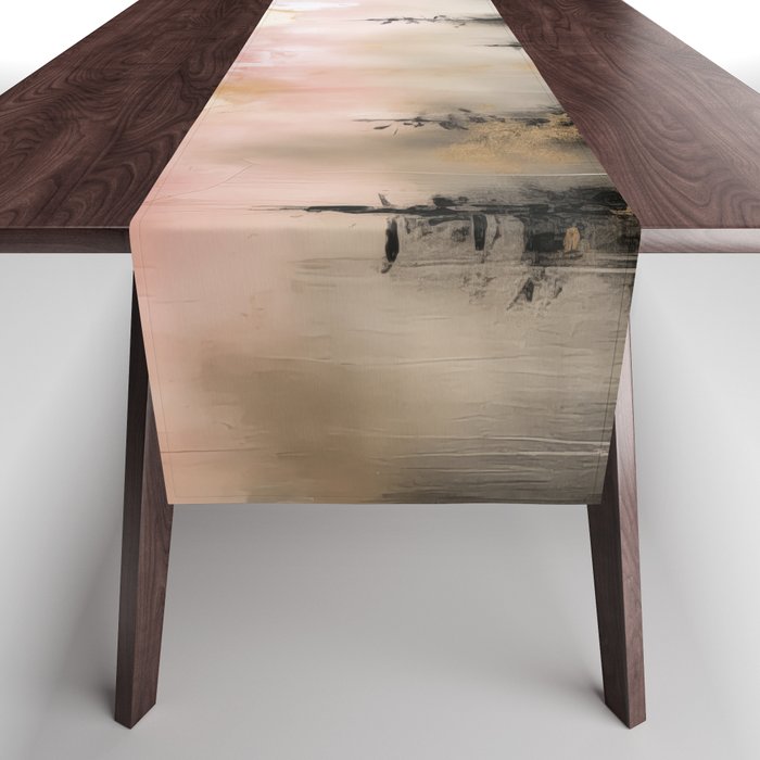 Rocky Mountain High Pastel Oil Painting Table Runner Gallery Image 1