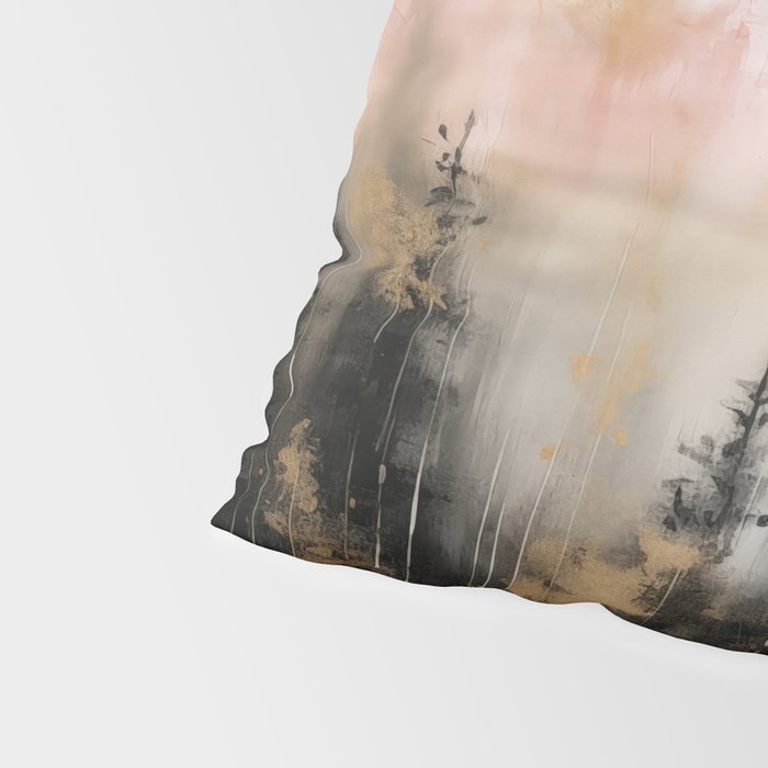 Rocky Mountain High Pastel Oil Painting Pillow Sham Gallery Image 4