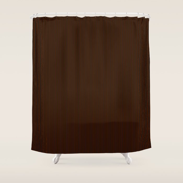 Seersucker Stripe Pattern Shower Curtain Gallery Image 1