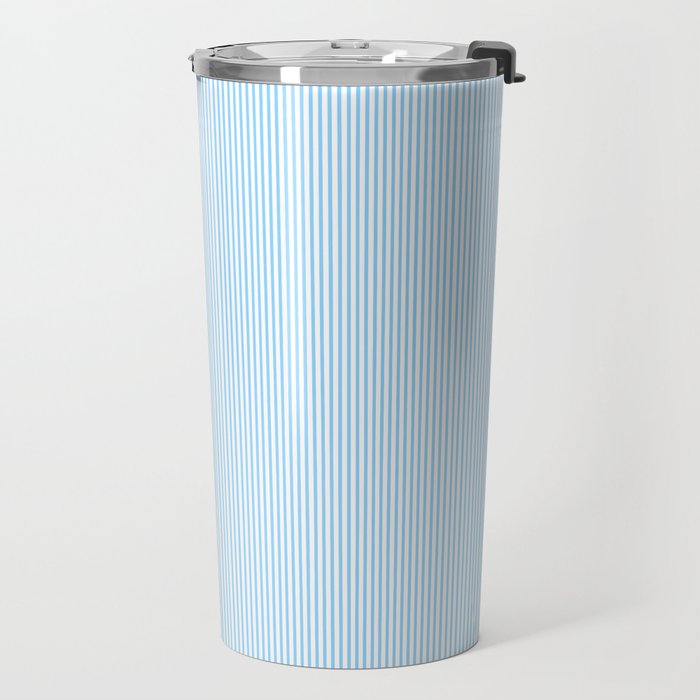 Seersucker Stripe Pattern Travel Mug Gallery Image 2