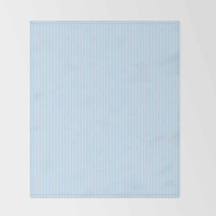 Seersucker Stripe Pattern Throw Blanket Gallery Image 2