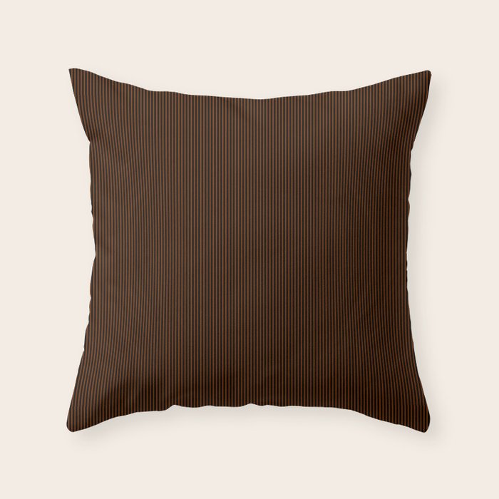 Seersucker Stripe Pattern Throw Pillow Gallery Image 6