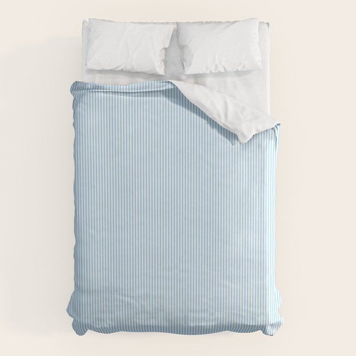 Seersucker Stripe Pattern Duvet Cover Gallery Image 1