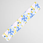 Violet flowerbed Table Runner Gallery Image 3