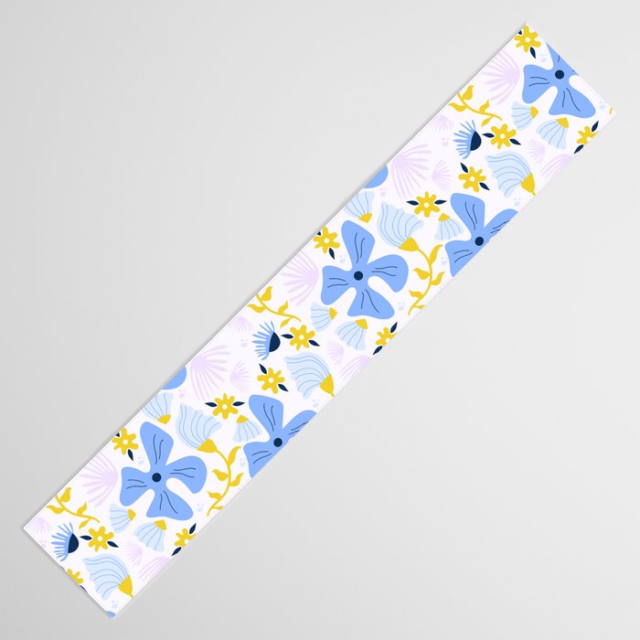 Violet flowerbed Table Runner Gallery Image 3