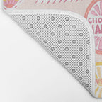 Groovy 70's Quote Patches Bath Mat Gallery Image 2